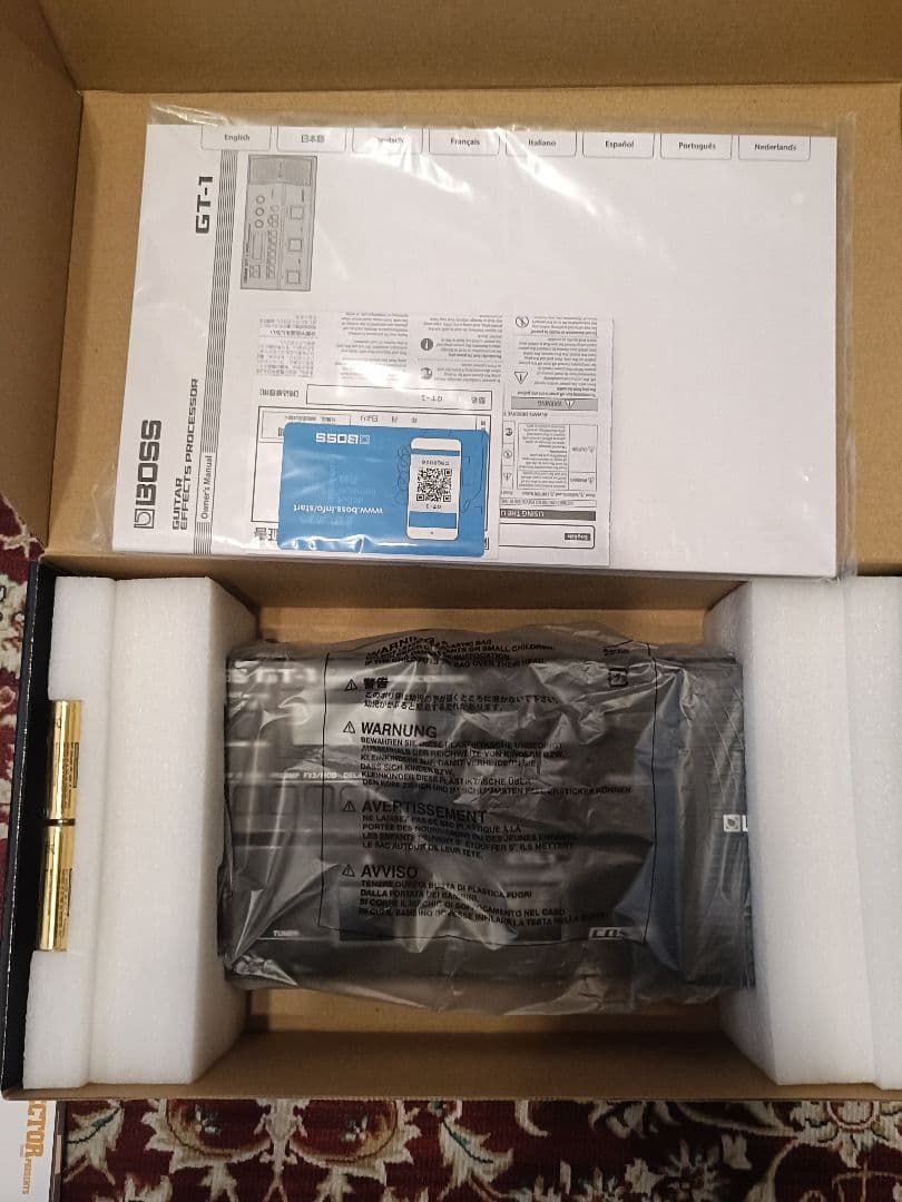 BOSS GT-1 Guitar Effects Processor+教科書