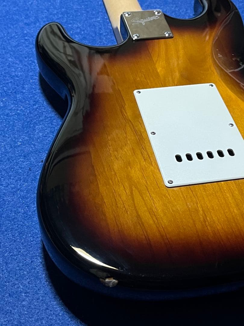 Squierエレキギター 21フレット　タバコサンバースト