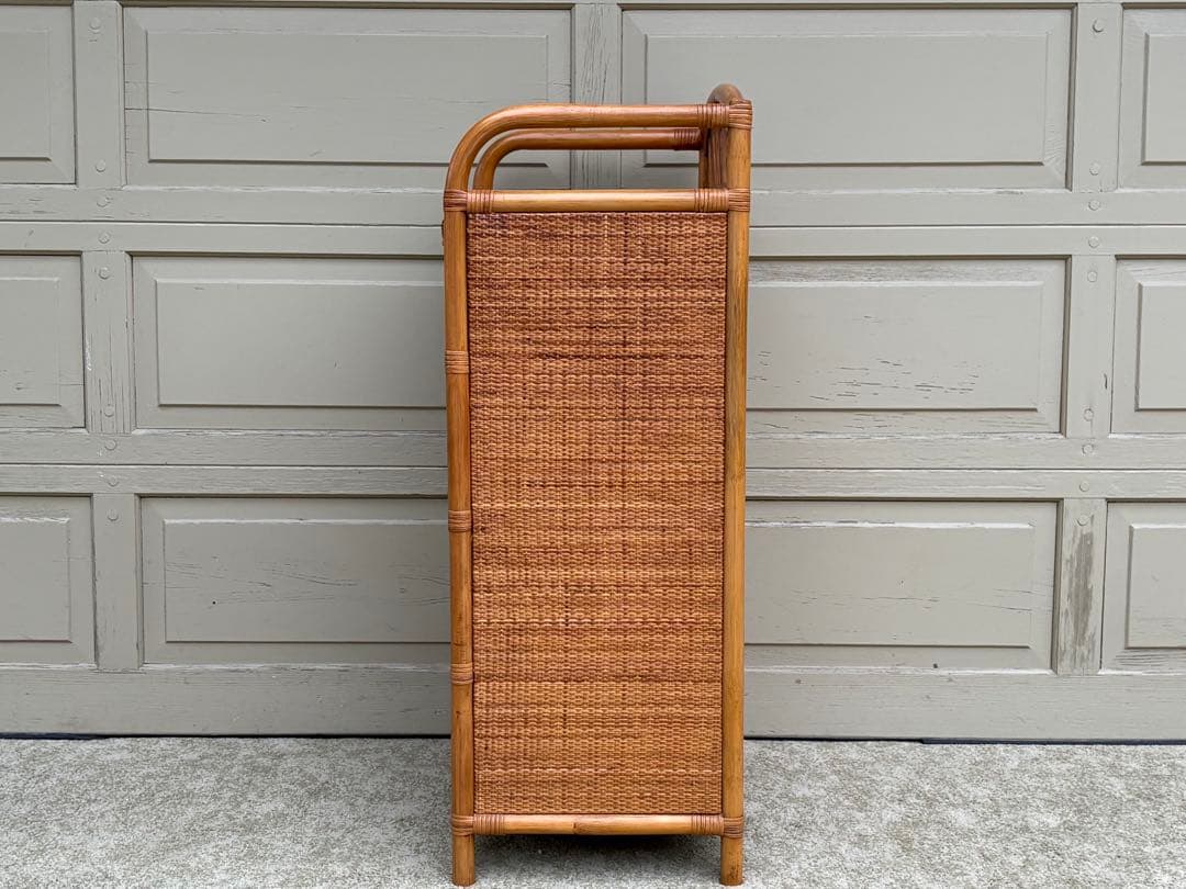 KOIZUMI コイズミ 籐 ラタンチェスト 5段 引き出し 収納家具