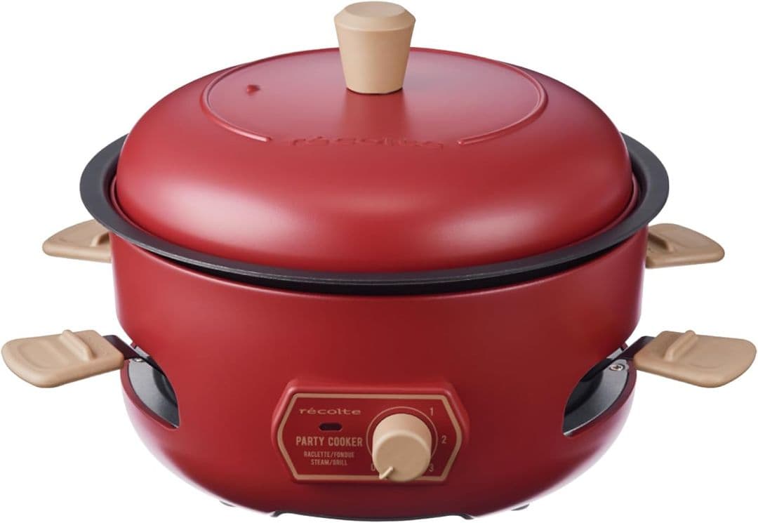 party cooker(レッド色)