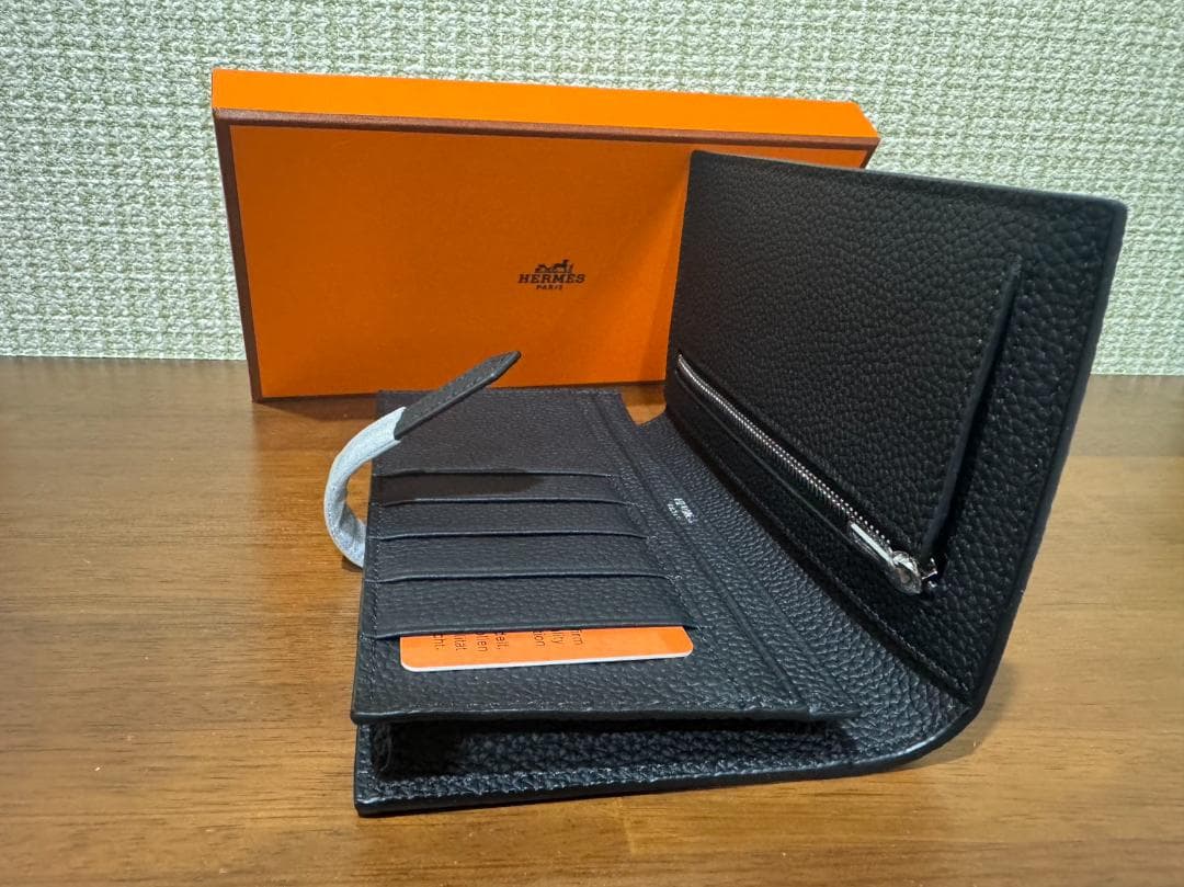 美品 エルメスベアンスフレ 長財布
