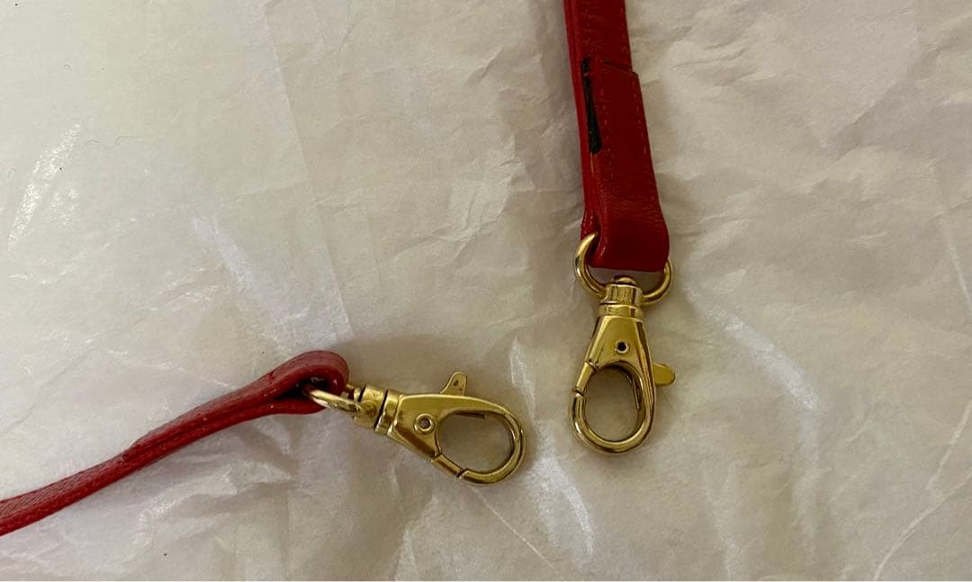 ❤️未使用　 ラバガジェリー　牛革　長方形　セカンド＆ショルダー