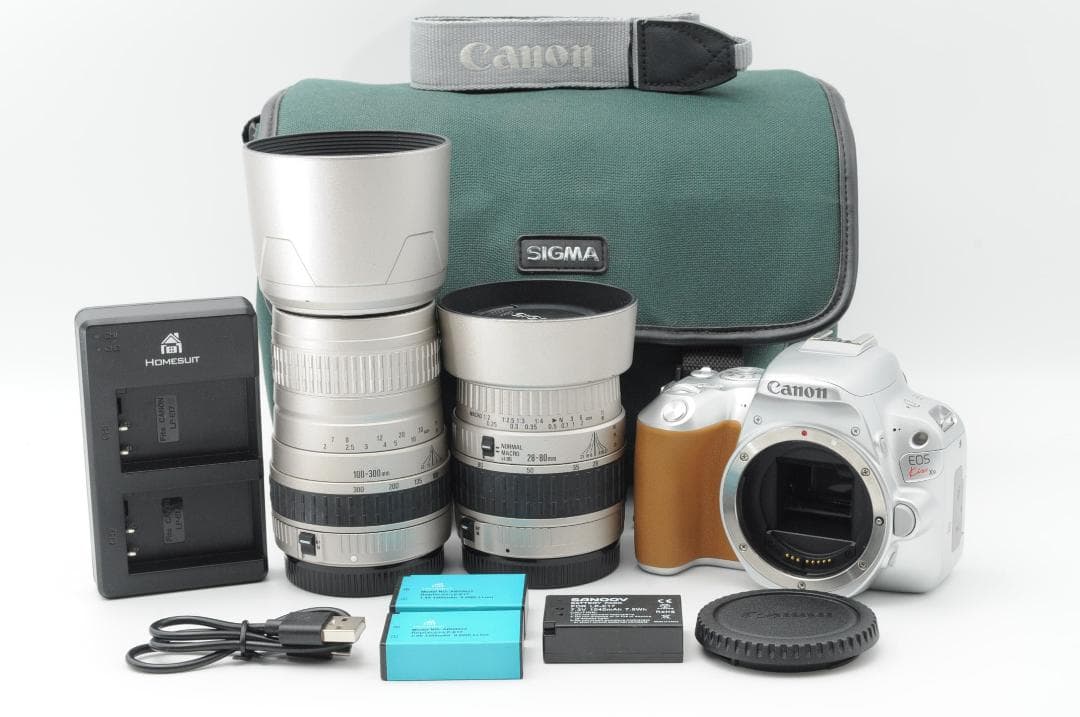 ★新品クラス⑤★新生活応援SALE★ Canon EOS Kiss x9 ダブル