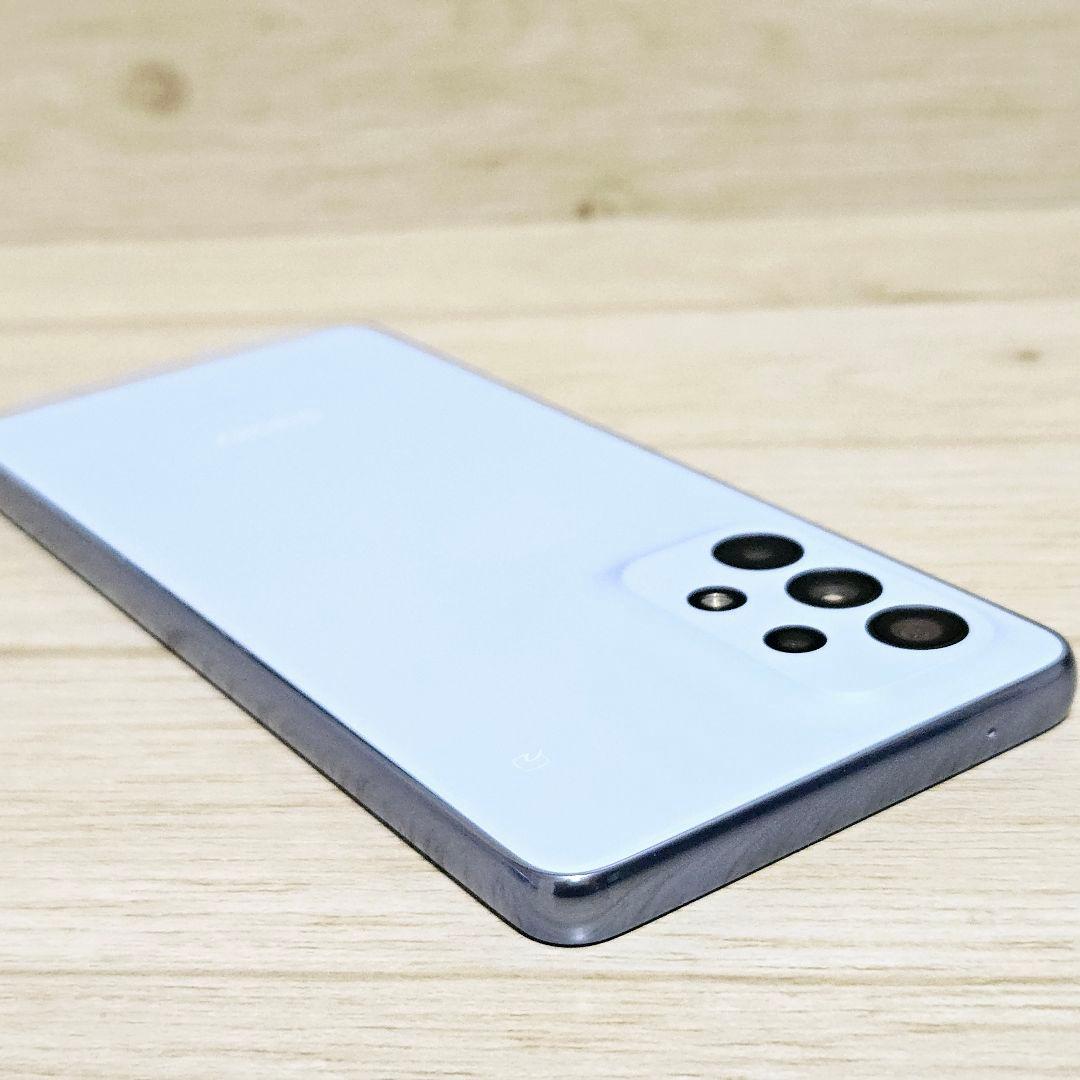 【美品】SIMフリー Galaxy A53 オーサムブルー au SCG15
