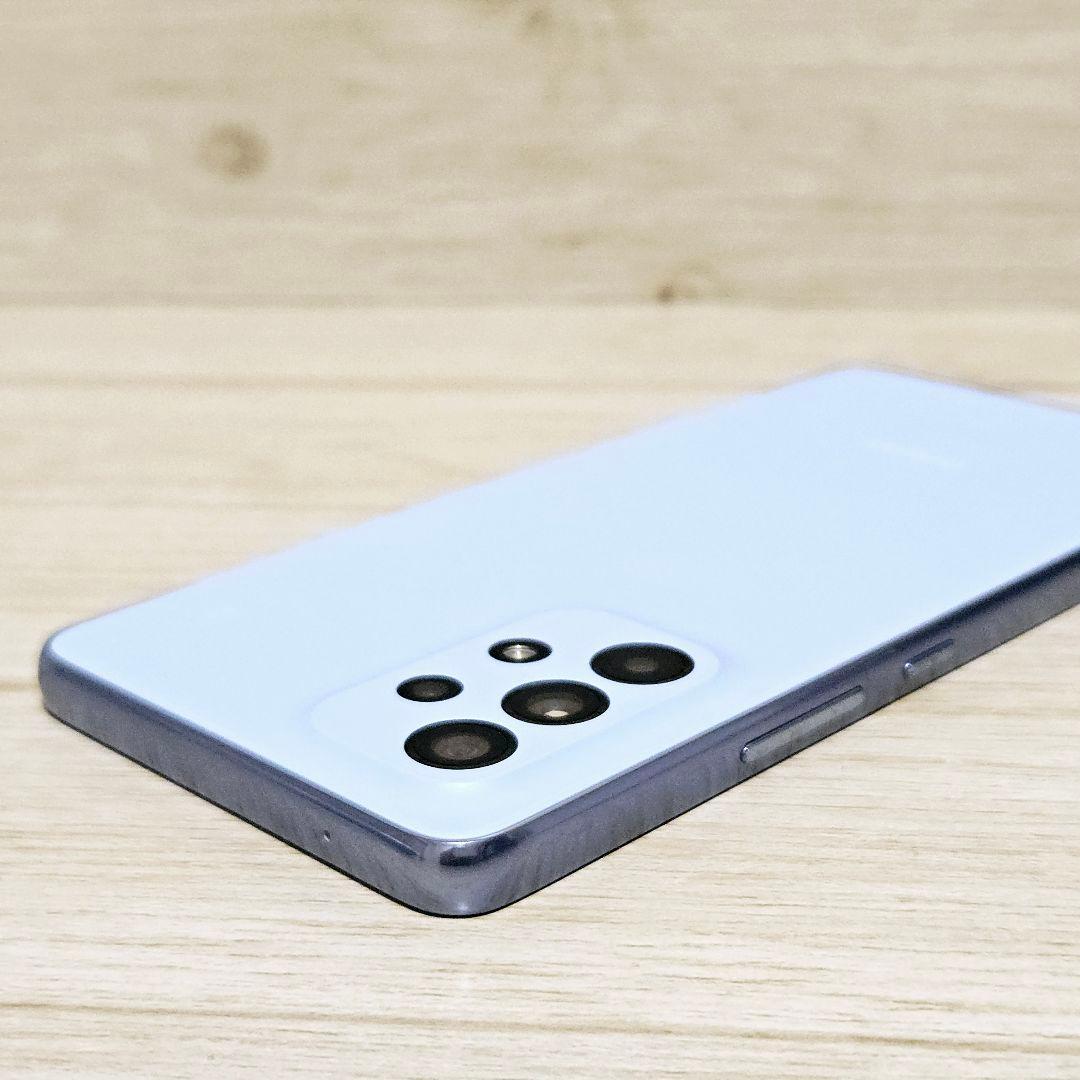 【美品】SIMフリー Galaxy A53 オーサムブルー au SCG15