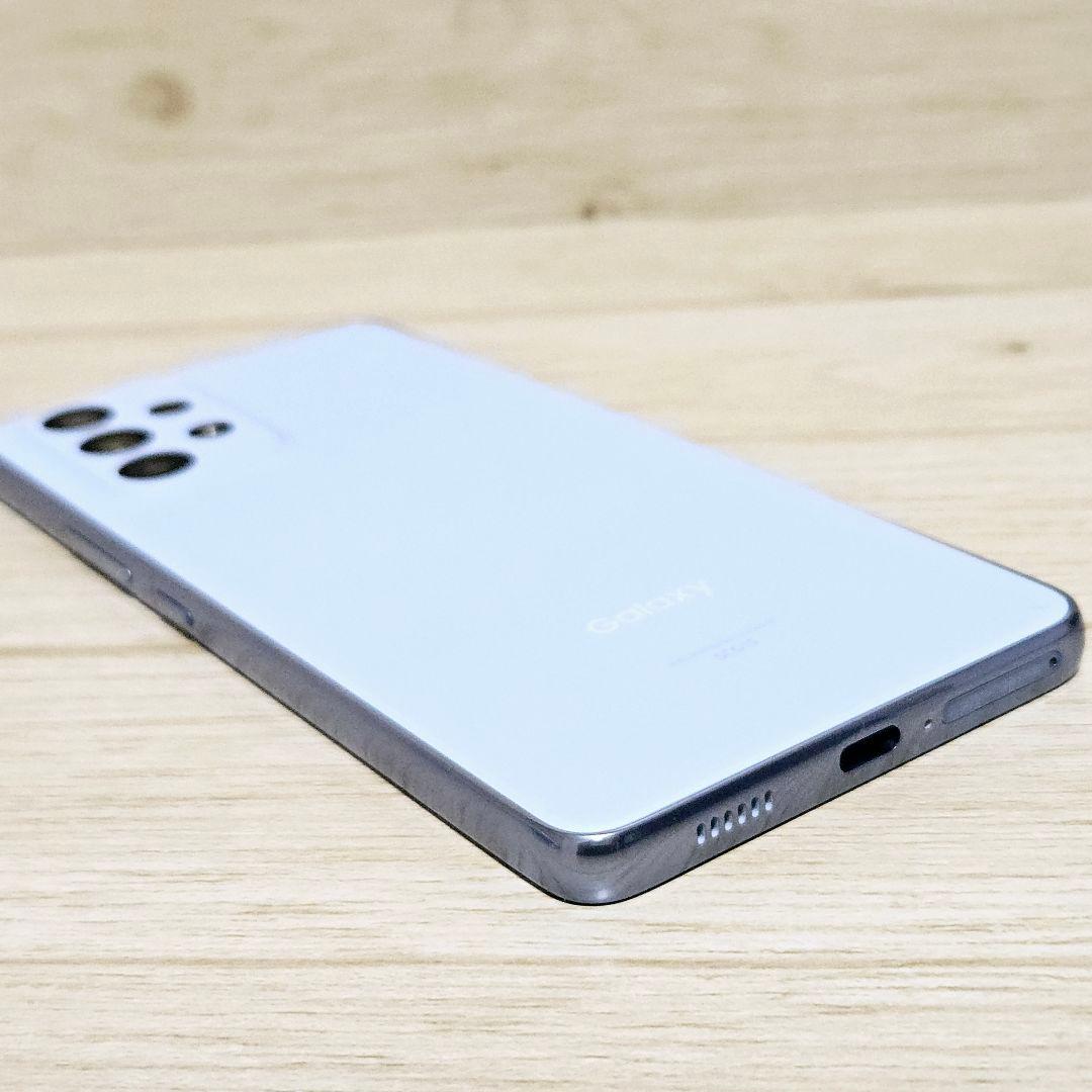 【美品】SIMフリー Galaxy A53 オーサムブルー au SCG15