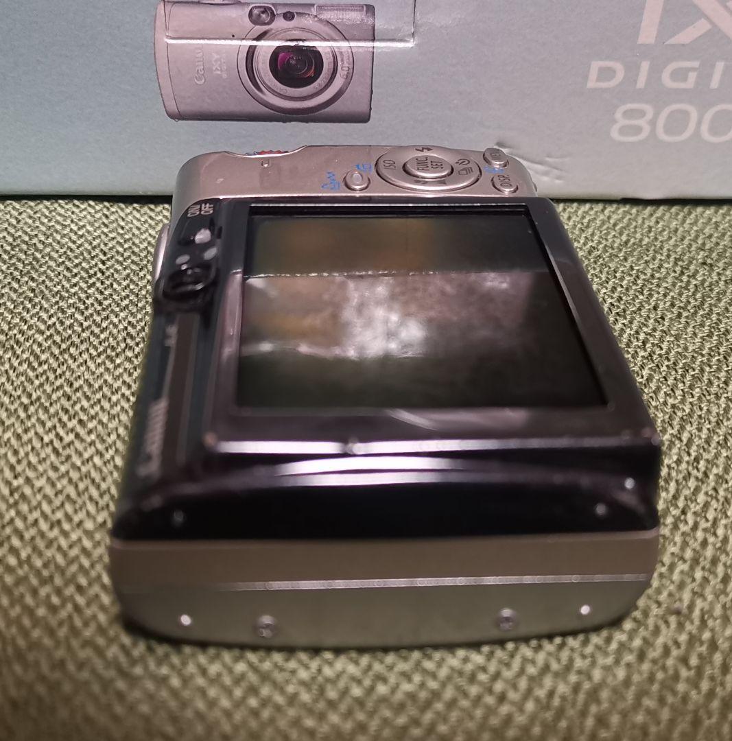 CANON　デジカメ　IXY DIGITAL 800IS　難あり　充電池2個付