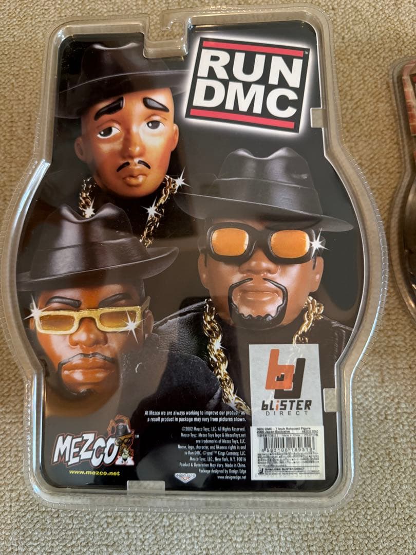 MEZCO RUN DMC BLISTER限定カラー オレンジ　フィギュア