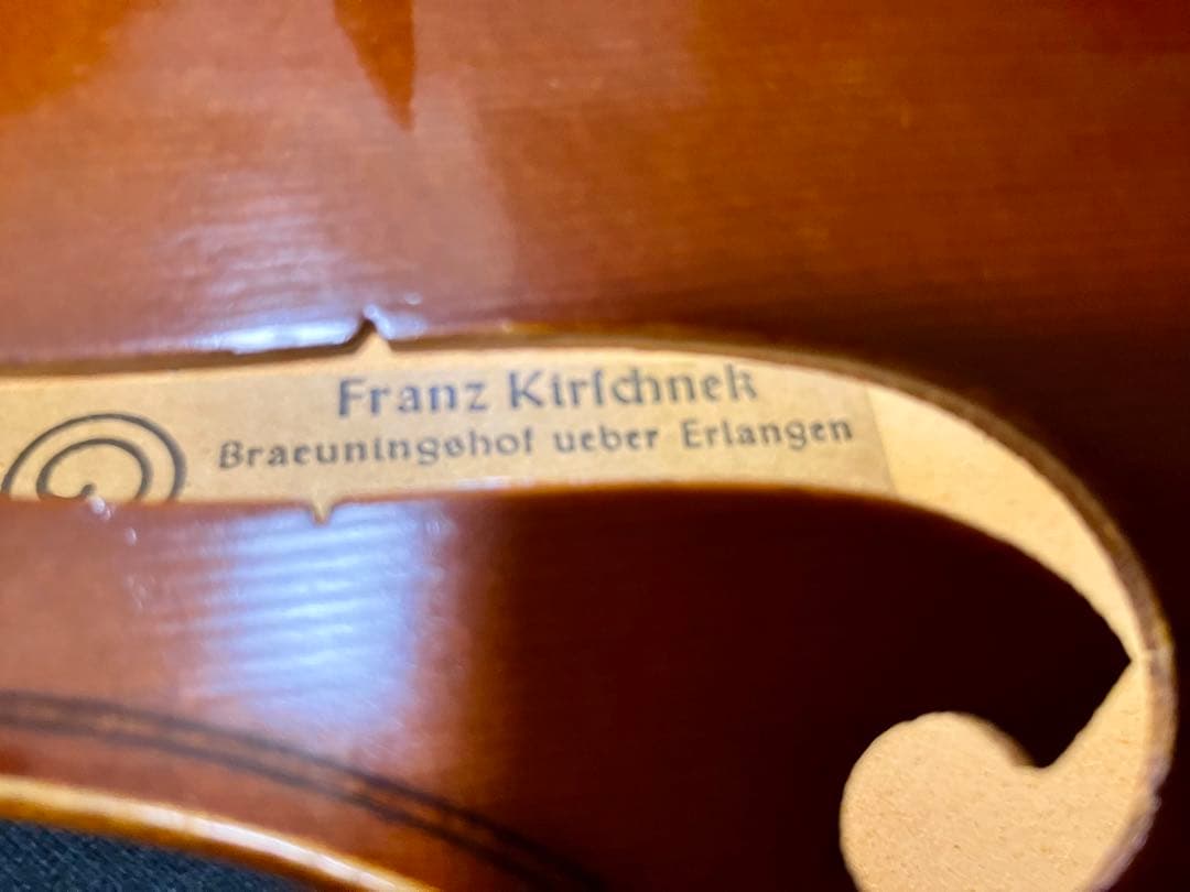 ドイツFranz Kirschnek1996年製No13 バイオリン4/4セット