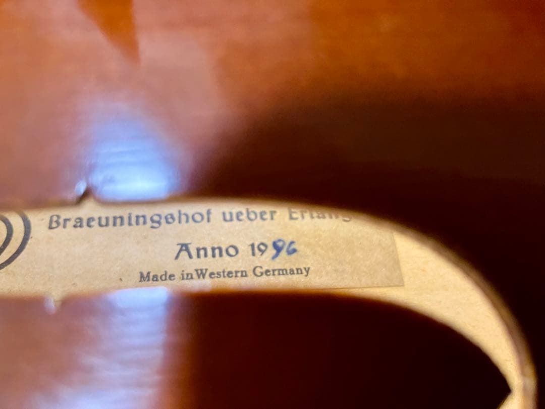 ドイツFranz Kirschnek1996年製No13 バイオリン4/4セット