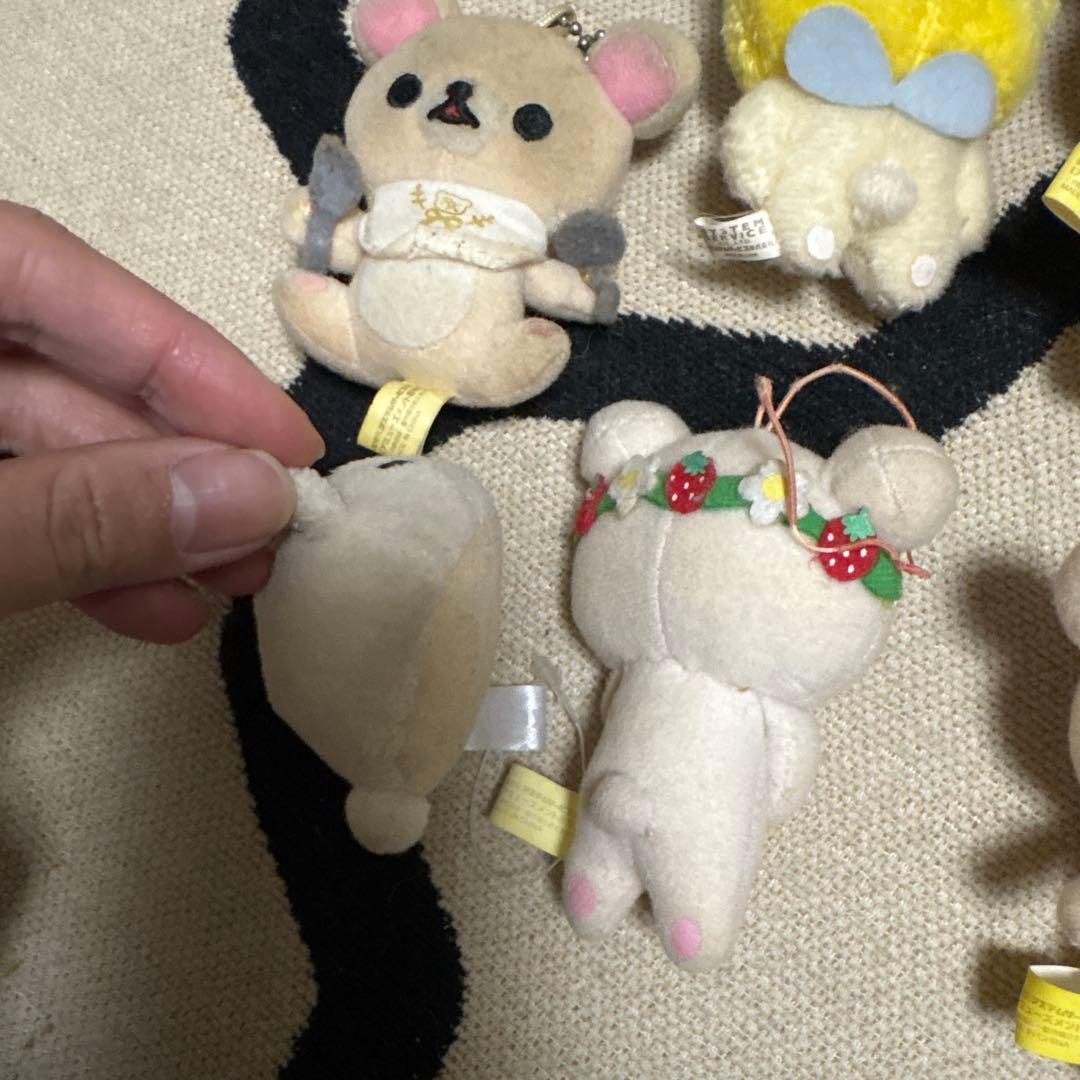 リラックマ　ストラップ キーホルダー　14個セット