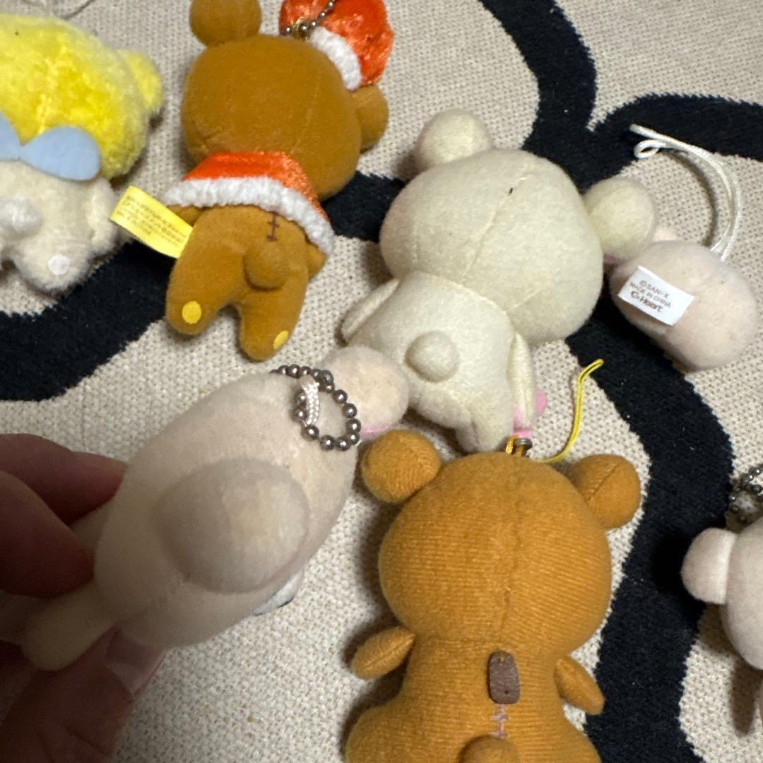 リラックマ　ストラップ キーホルダー　14個セット
