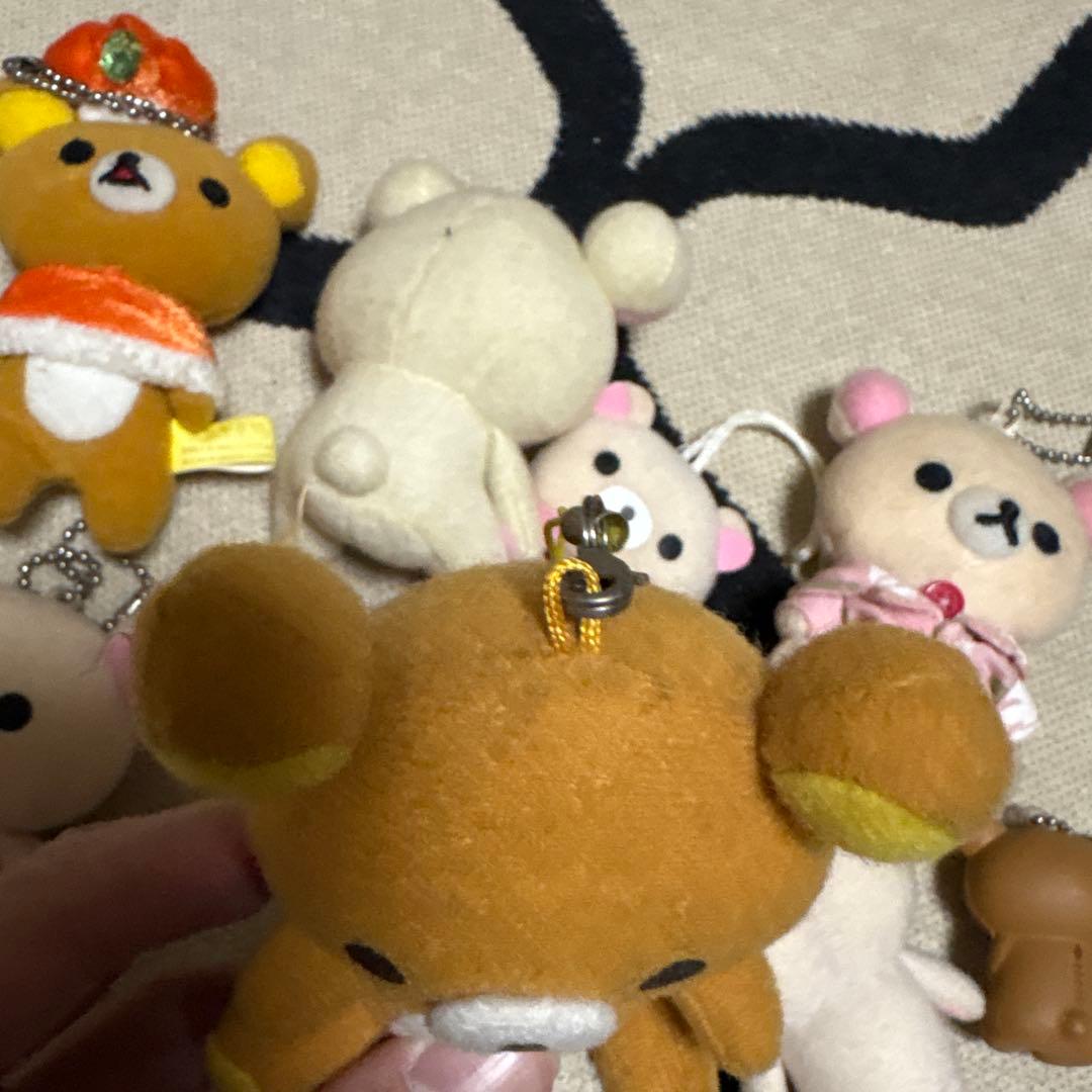 リラックマ　ストラップ キーホルダー　14個セット