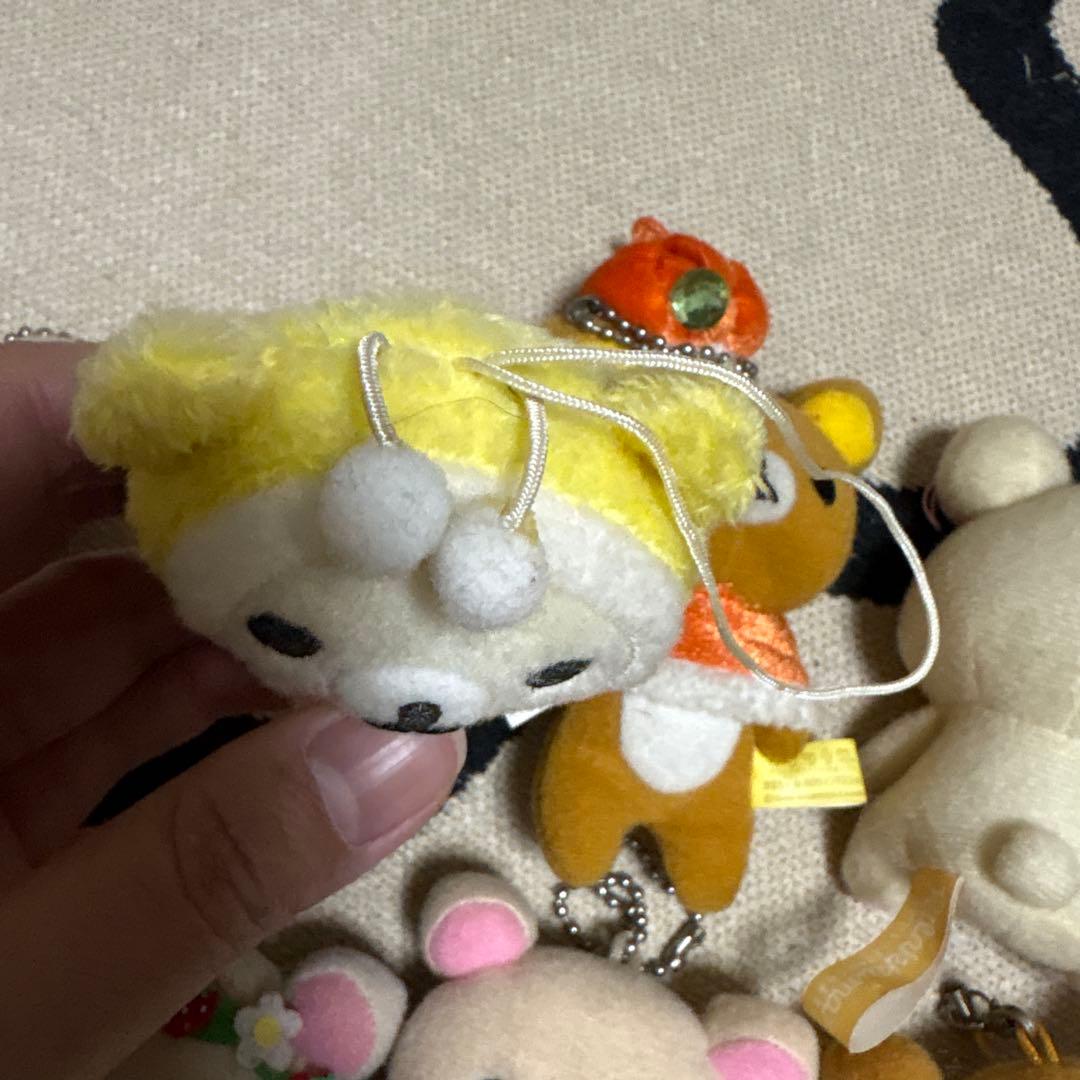 リラックマ　ストラップ キーホルダー　14個セット