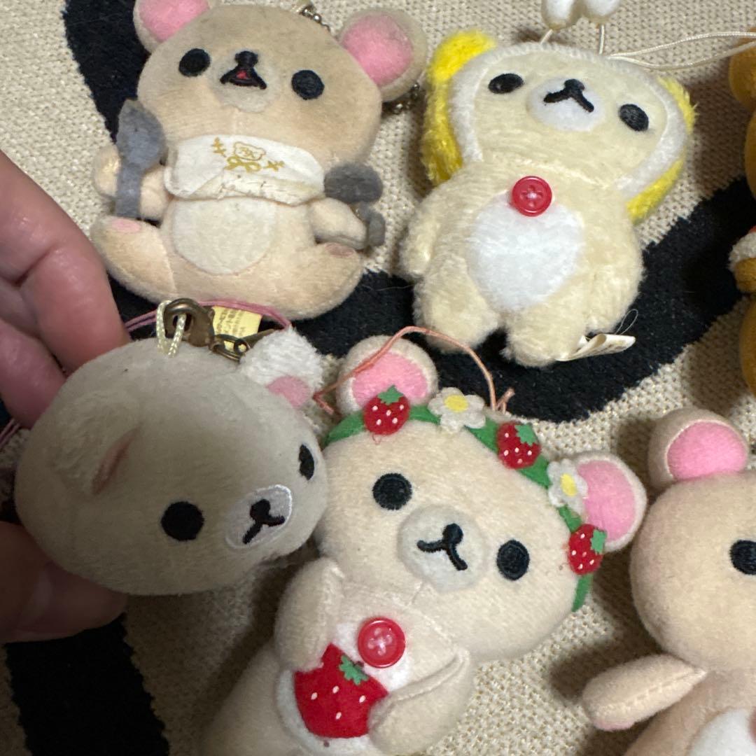 リラックマ　ストラップ キーホルダー　14個セット