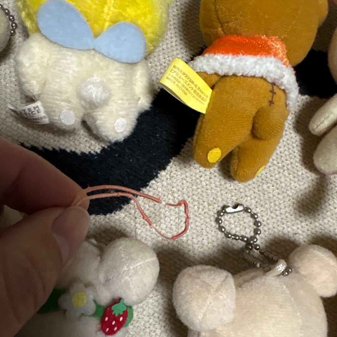 リラックマ　ストラップ キーホルダー　14個セット