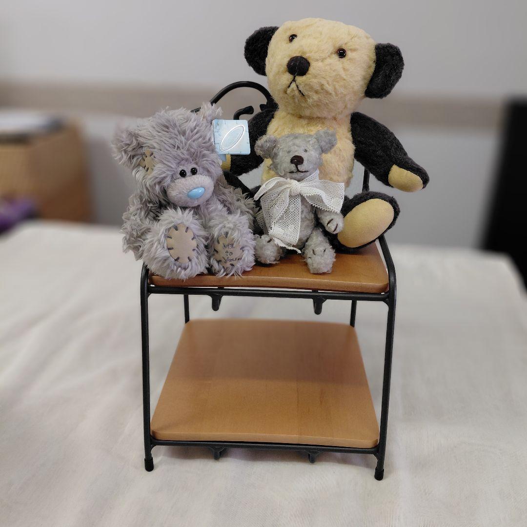 ロンガバーガー　アイアンラック　バスケット付き　インテリア　アンティーク