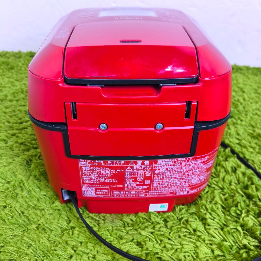 圧力&スチーム　ふっくら御膳　RZ-V100DM 1.0L（5.5合）　炊飯器