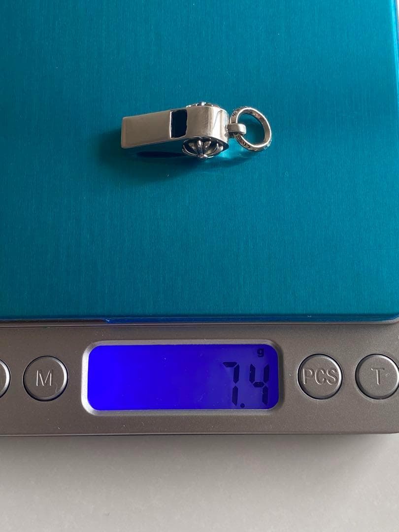 【新品】Silver 925 タイニーホイッスル ペンダント チャーム クロス