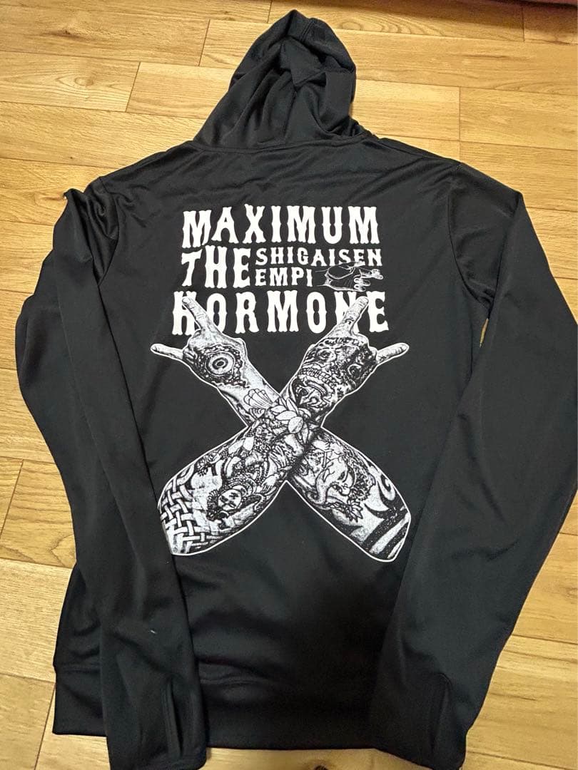 マキシマムザホルモン　紫外線エンピラッシュガードパーカー Lサイズ