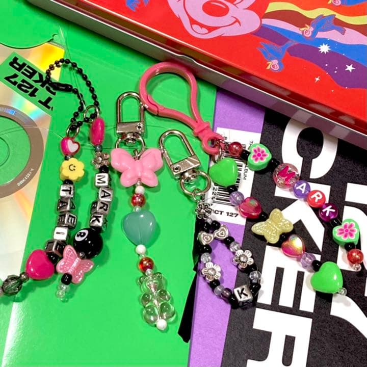 【オーダーページ♡】 ビーズ キーリング キーホルダー 韓国