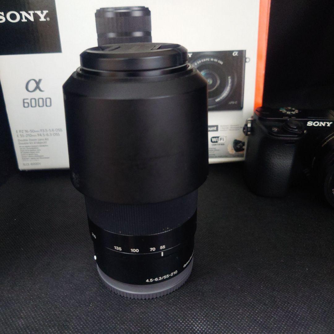 しろくろ様　SONY ミラーレス一眼 α6000 ダブルズームレンズキット予バ付
