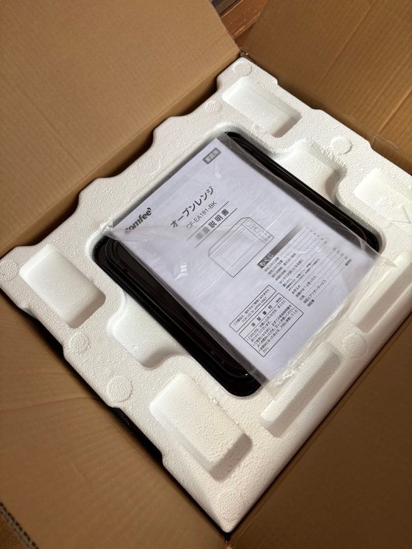 comfee オーブンレンジ CF-EA181-BK