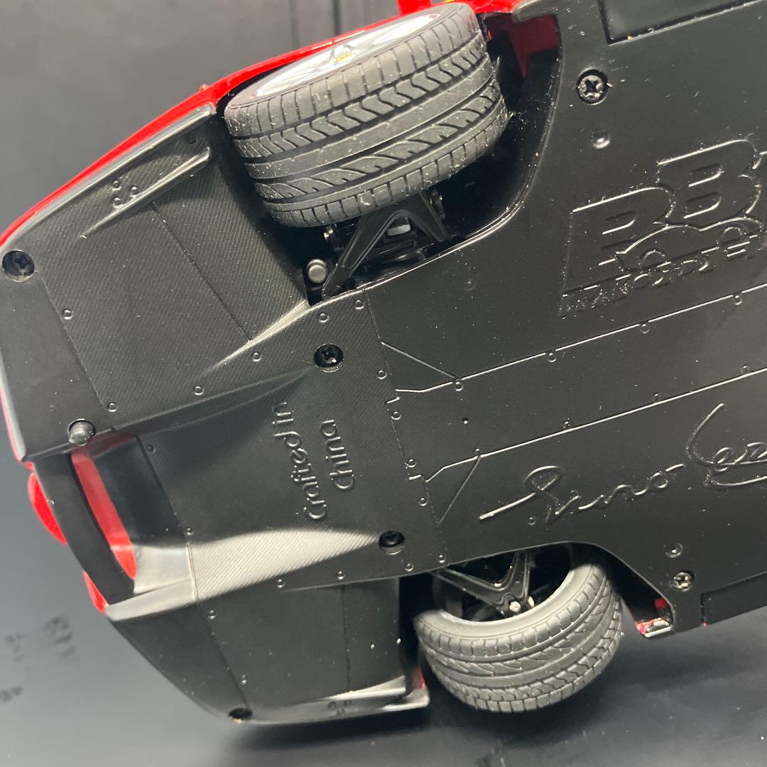 【美品】BBR 1/18 エンツォ・フェラーリ ダイキャスト フル開閉モデル