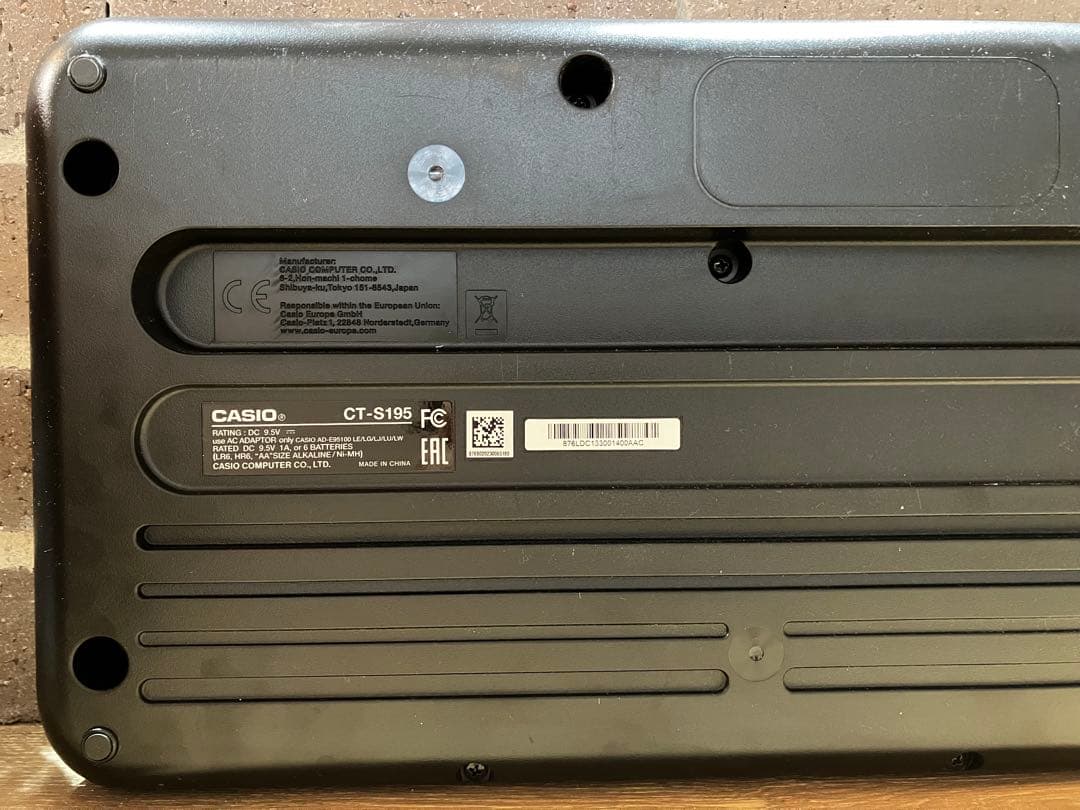 CASIO Casiotone CT-S195電子オルガン23年度製