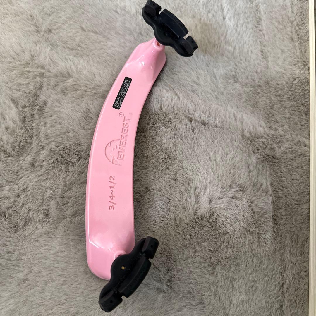 ヴァイオリン 3/4 オールド　弓と肩当てセット　分数バイオリン