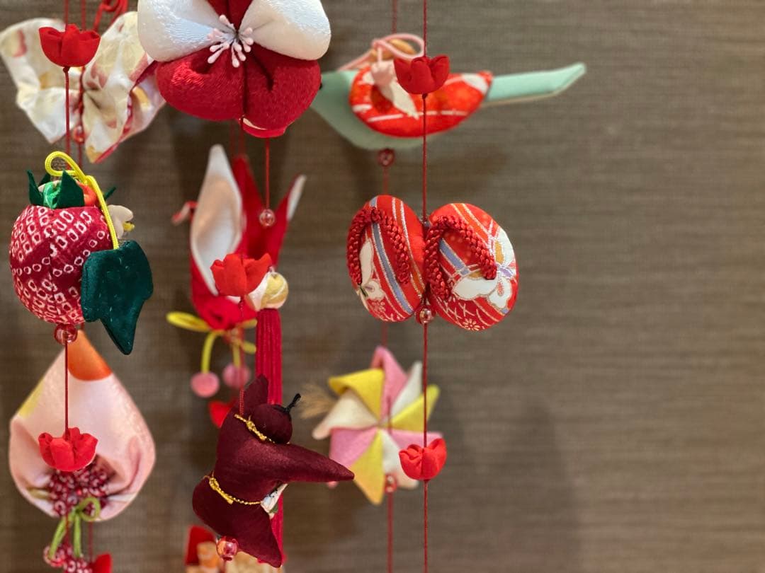 可愛いつるし雛No.116 ひな人形・桃の節句・初節句飾り・さげもんつるし飾り