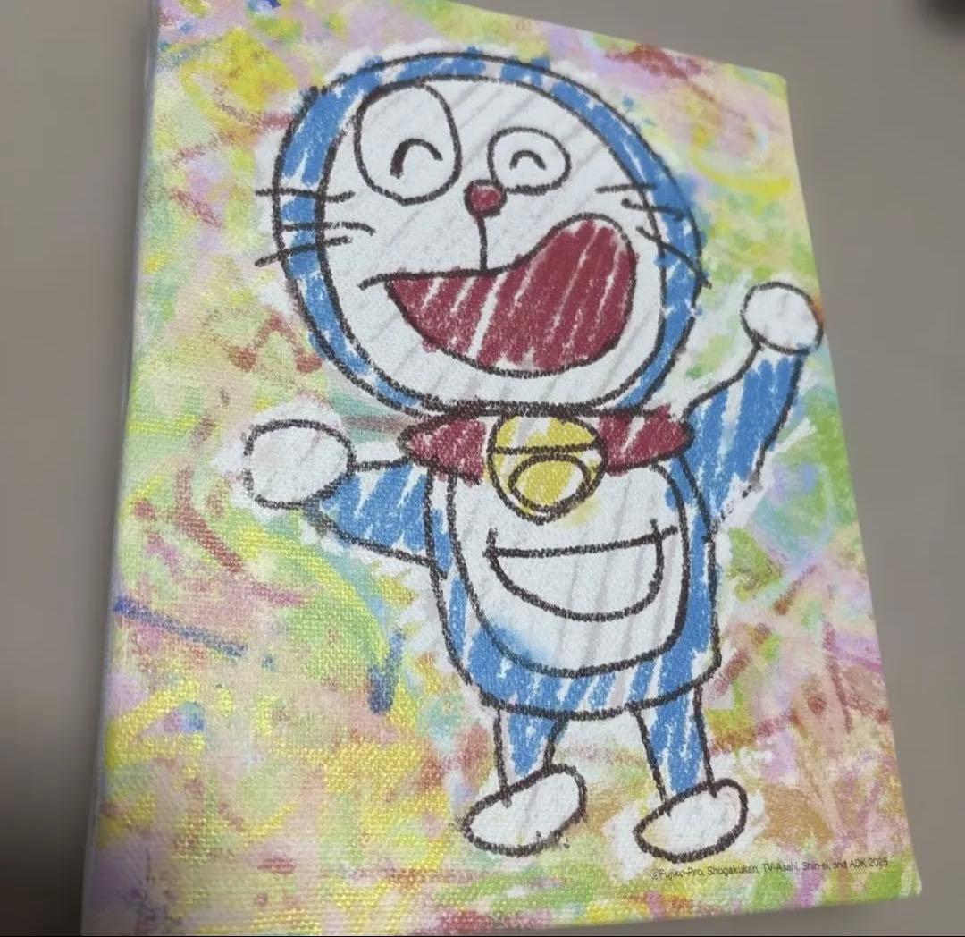 【入手困難・完売品・希少】へたっぴドラえもん 映画のび太の絵世界物語 キャンバス