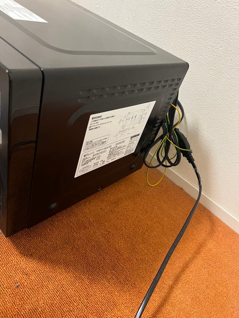 美品YAMAZEN 2022年製 オーブンレンジ YRP-F180V 電子レンジ