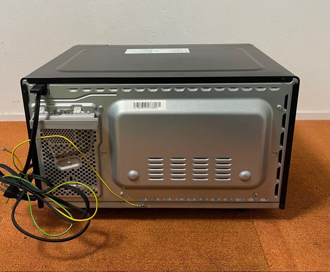 美品YAMAZEN 2022年製 オーブンレンジ YRP-F180V 電子レンジ