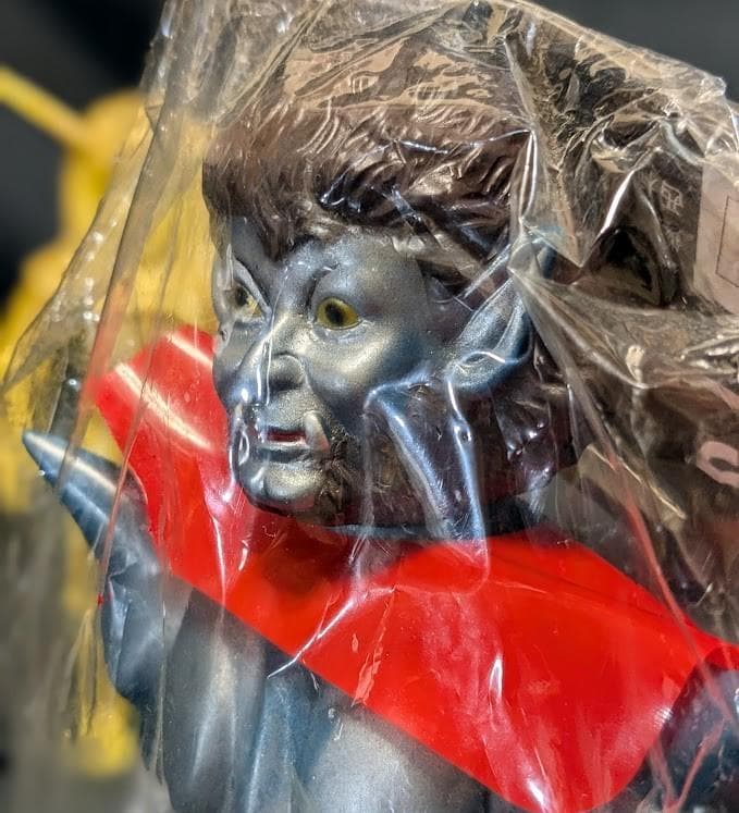 蓄光マグマ大使＆宇宙の帝王ゴア未開封（ブルマァク復刻）ソフビフィギュア２体セット