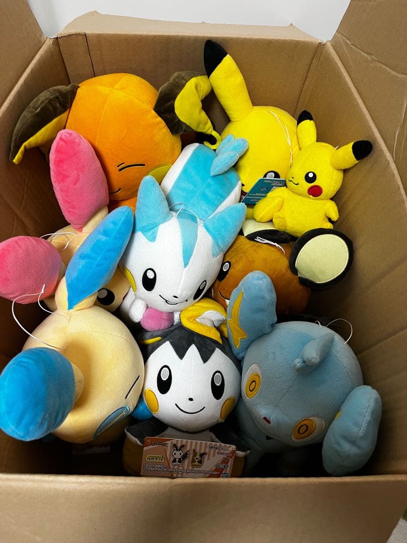 【値下中】ポケモン ぬいぐるみ9体セット 電気タイプ