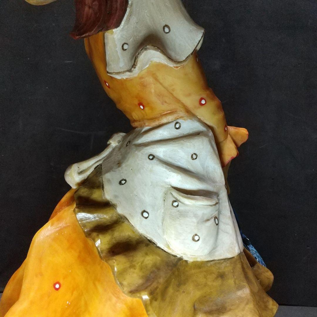 アンリ人形風 少女のフィギュア 51cm イタリア製