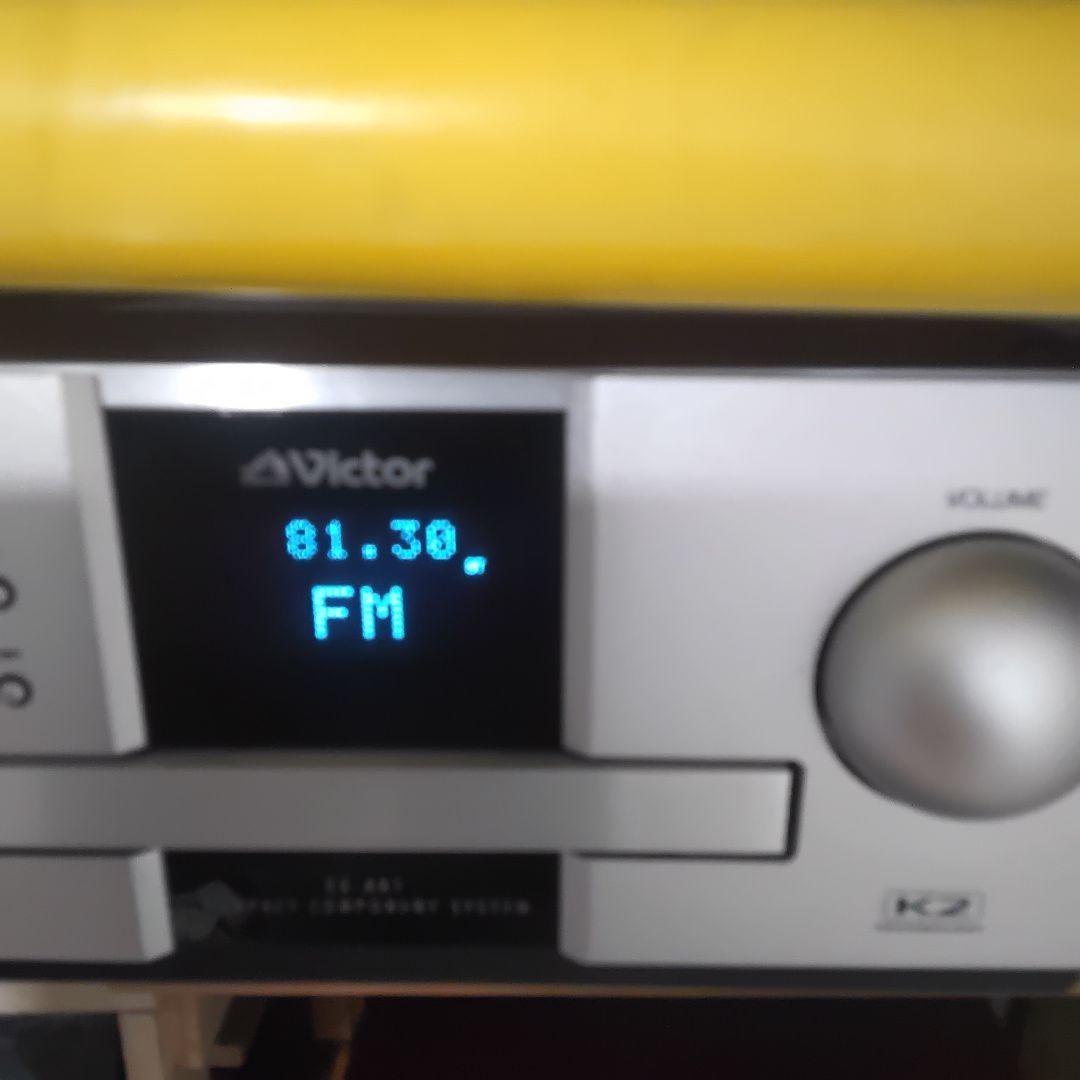 JVC Victor EX-AK1 ミニコンポ レシーバーとリモコン 2008年