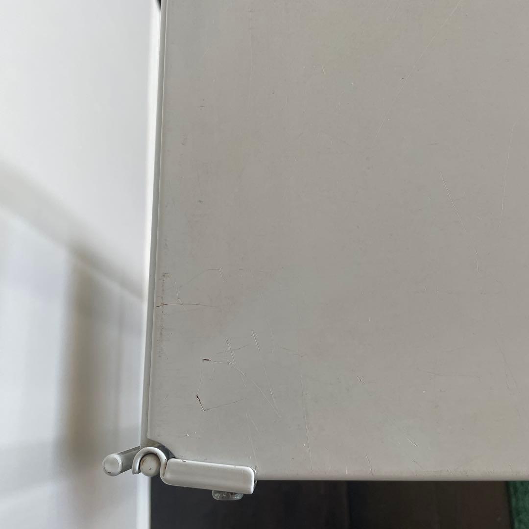 無印良品 スチールユニットシェルフ ライトグレー 3段　小