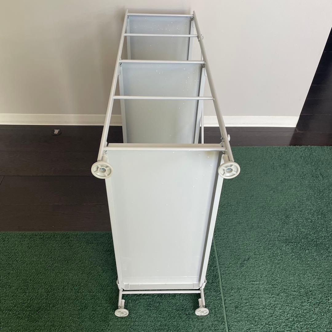 無印良品 スチールユニットシェルフ ライトグレー 3段　小