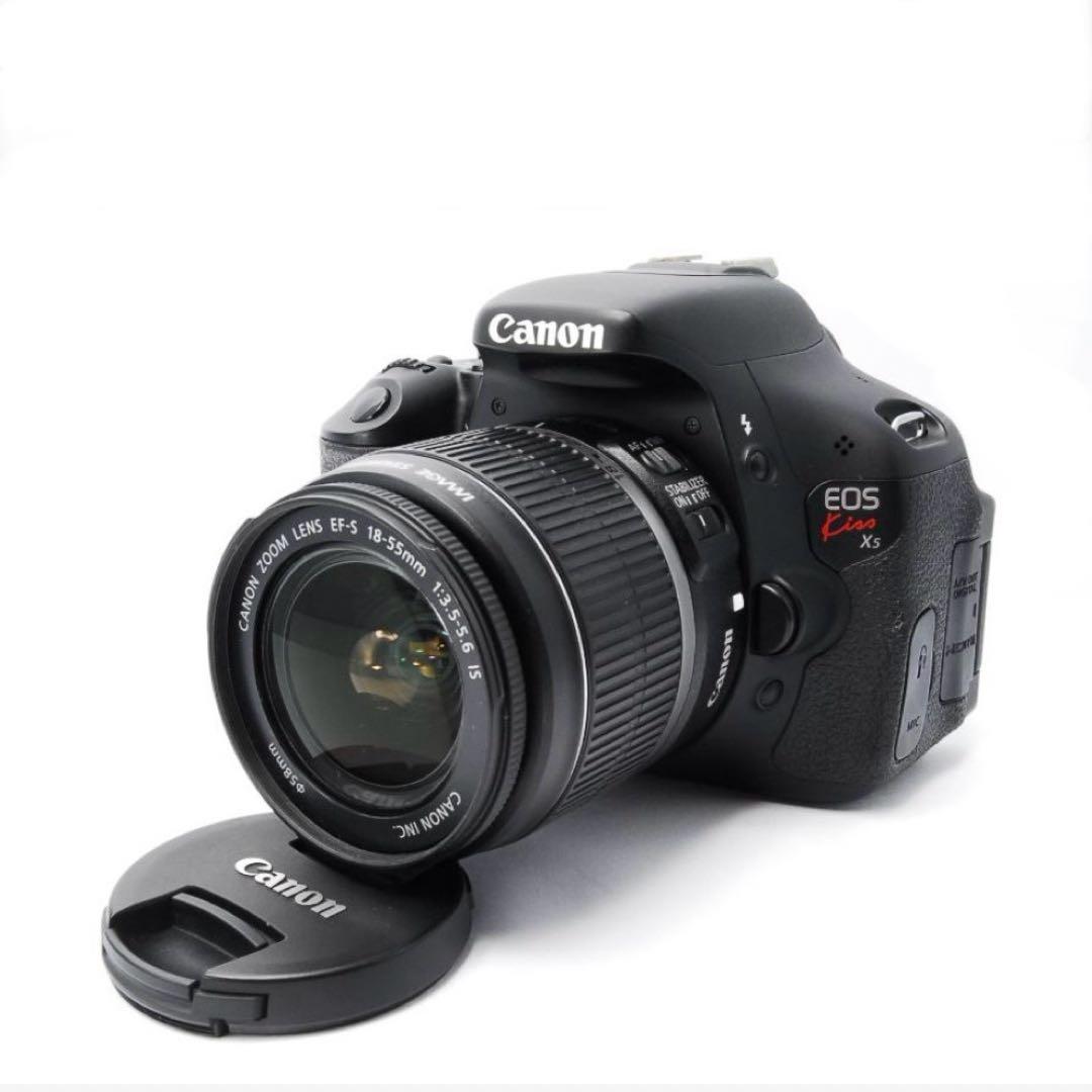 Canon Kiss X5◆美品◆一眼レフカメラ◆手ぶれ補正◆すぐ使える