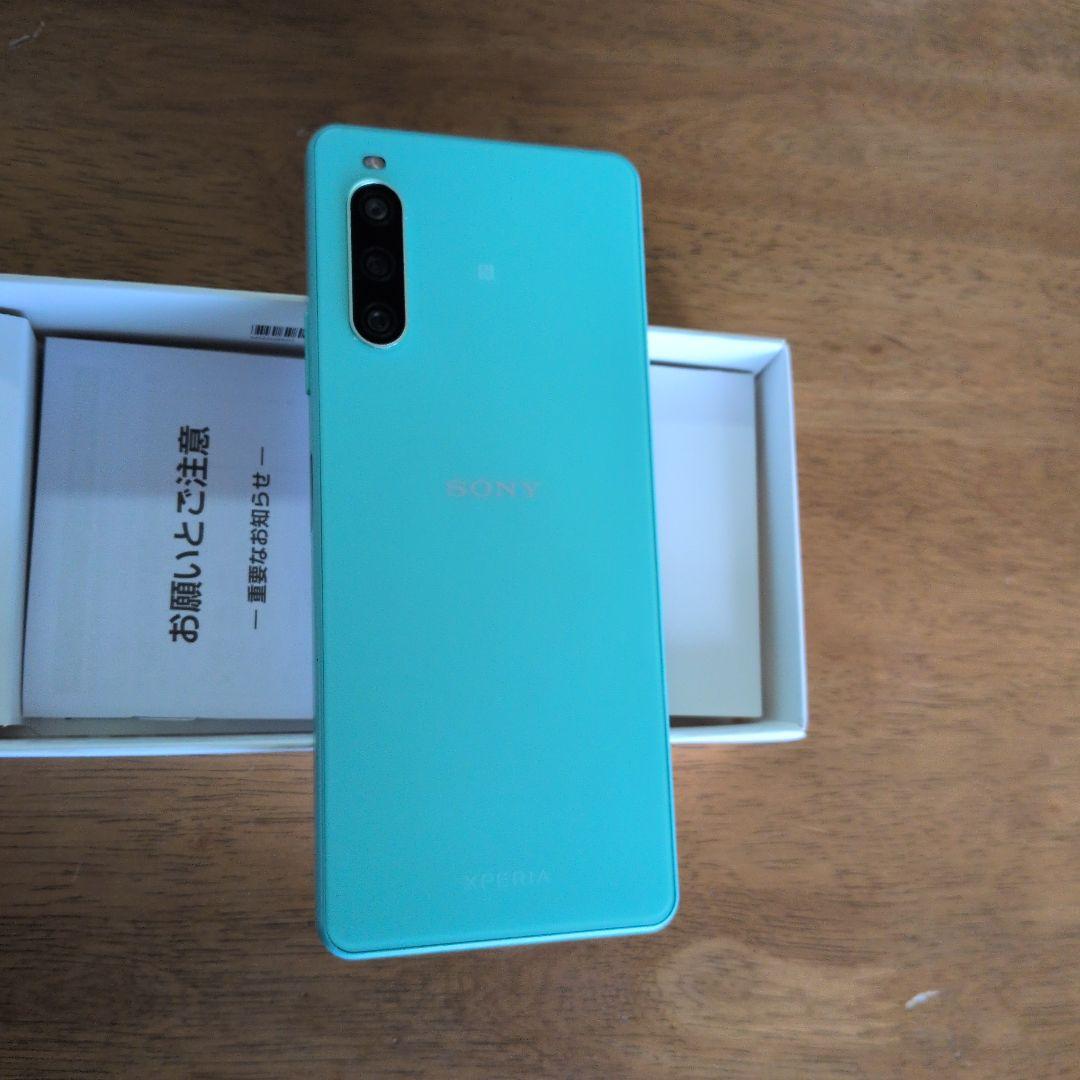 Sony Xperia 10 ミントグリーン 本体