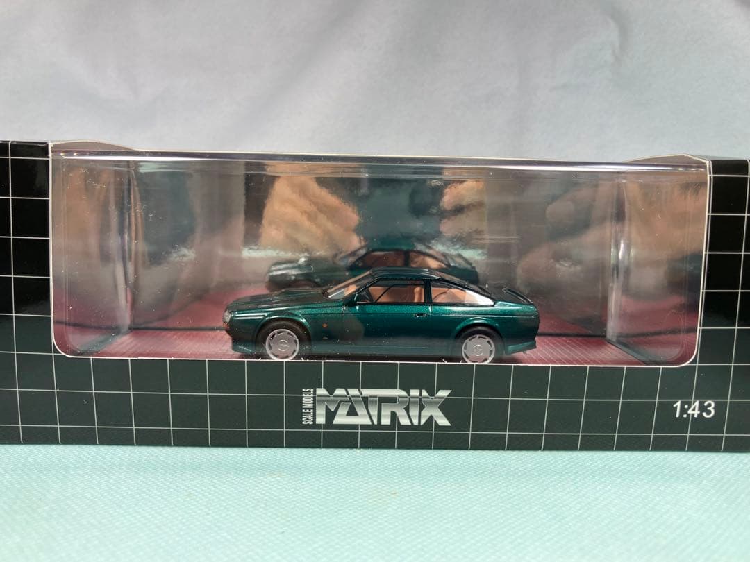 MATRIX 1／４３　アストン・マーティン　Ｖ８　ザガート　メタリックグリーン