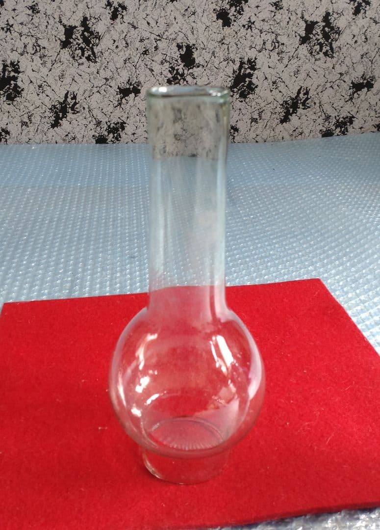 珍品 陶器ランプ　新芯付き　明治大正昭和＜税送料1780円込＞京都西陣の蔵出 !