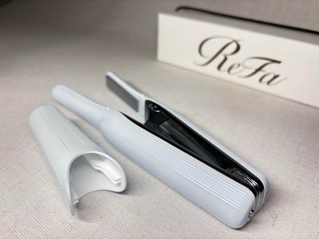 【美品】　動作確認済み　ReFa フィンガーアイロン ST 持ち運び　バッテリー