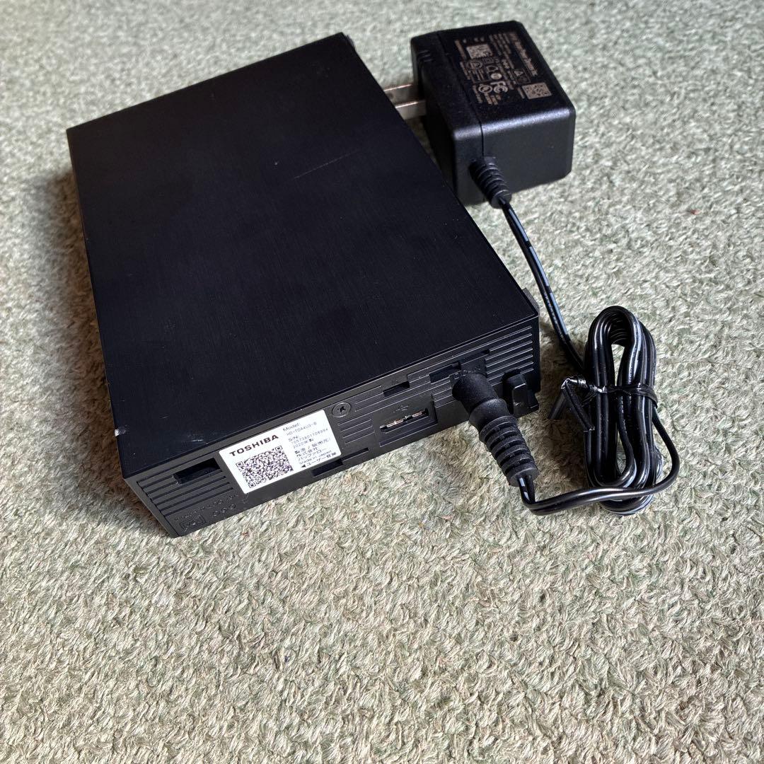 TOSHIBA 外付けハードディスクHD-TDA4U3-B