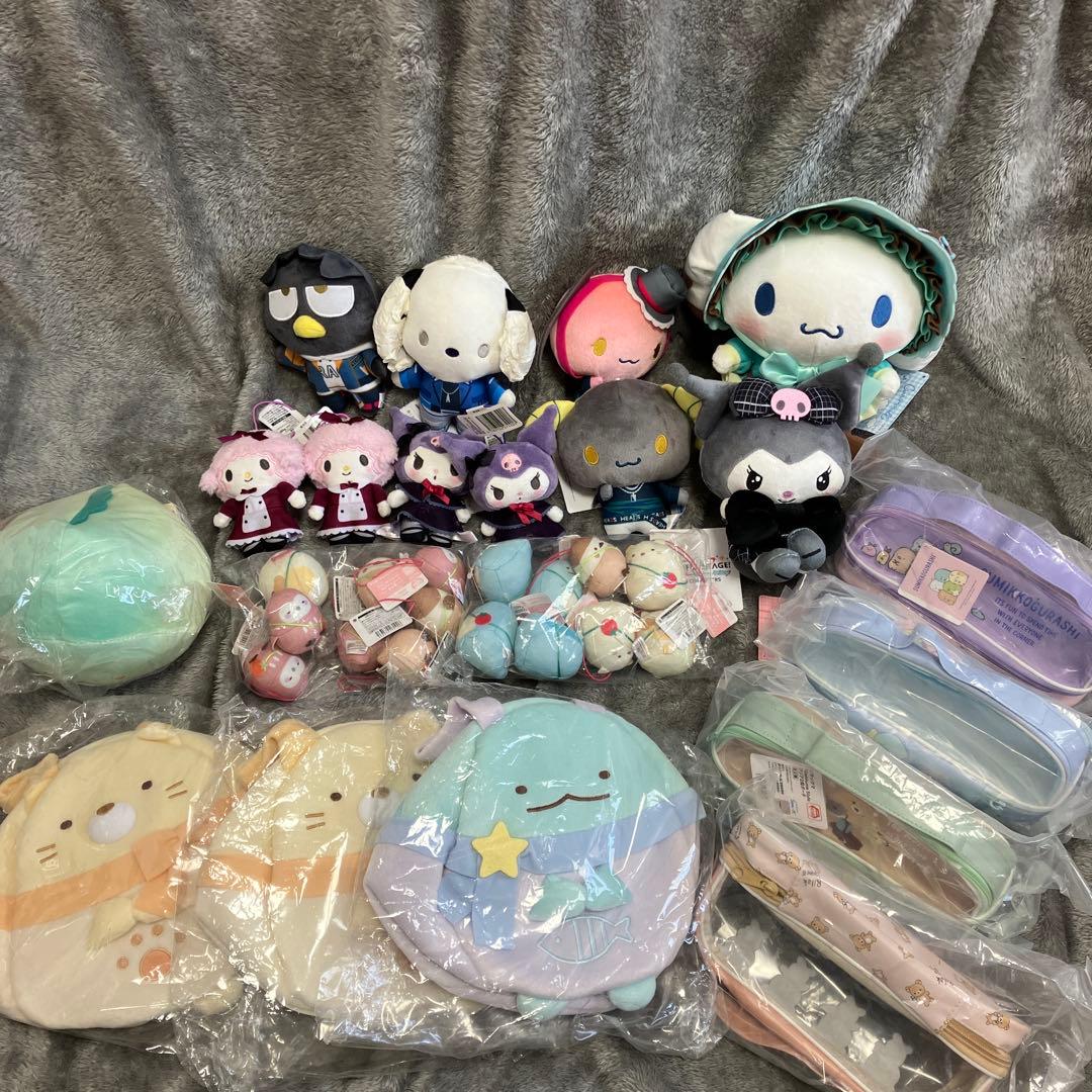 すみっコぐらし サンリオ ポケモン ぬいぐるみ 雑貨 など まとめ売り
