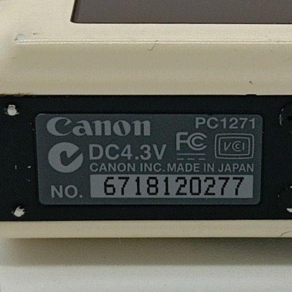 Canon IXY DIGITAL 20IS キヤノン イクシー デジタルカメラ