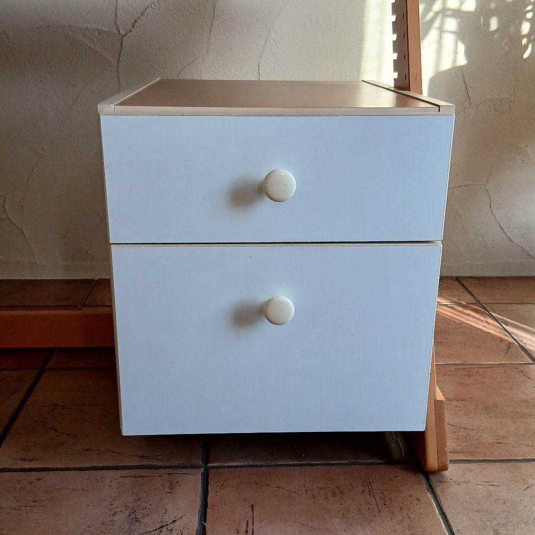 【ACTUS】アクタス引き出し付きシンプル学習机