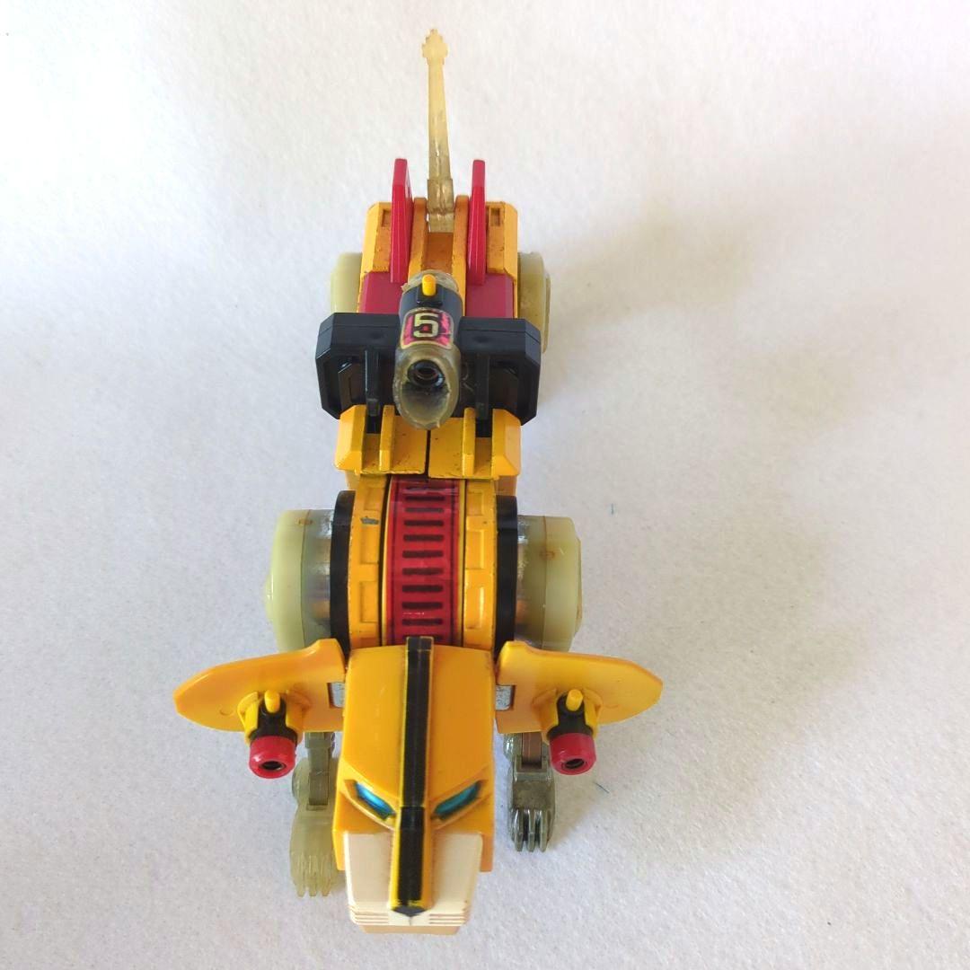 当時もの DX超合金 百獣王ゴライオン ポピー 5体合体 ロボ本体のみ